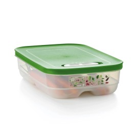 Tupperware NEW! Tupperware FridgeSmart Med. FRUIT & VEGGIE KEEPER WinterGreen #7291