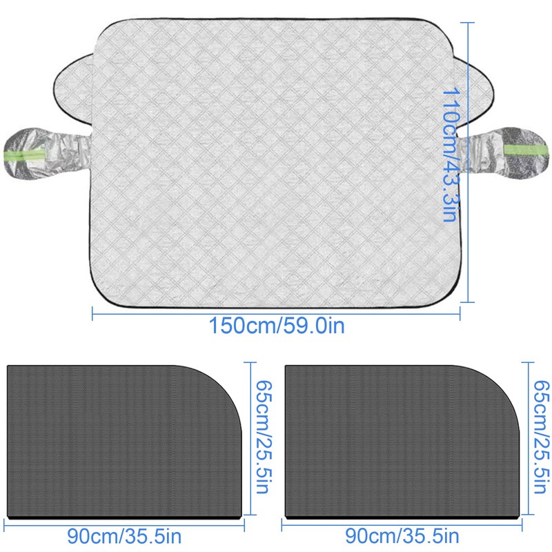 Car Windshield Sun Shade, 2024 Reflector Sunshade Cool Reflective Sun