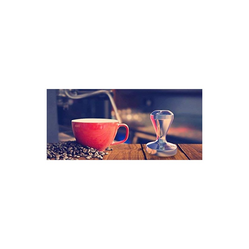 Motalius 58mm Espresso Tamper - Solid Unibody Design - 100%
