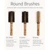 Ibiza Hair B8 Large Round Brush | 70mm Barrel for