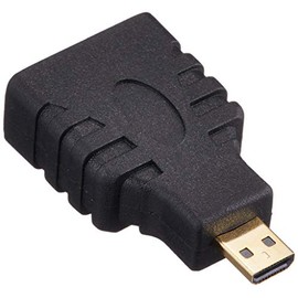 Elecom HDMI (Female) to Micro HDMI (Male) Adapter Black AD-HDAD3BK
