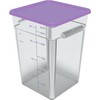 Carlisle FoodService Products Squares Square Food Storage Container with Stackable