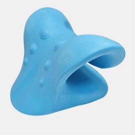 C-curve cervical massage pillow cushion stretching comfortable gift for dad home comfortable for grandparents neck / C커브 경추 마사지 베게 쿠션 스트래칭 편안한 아빠선물 가정용 편한 할아버지 할머니 목