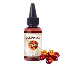 Batana Oil for Hair Growth, Batana Oil for Hair Growth, Batana Oil for Moisturising and Improving Dry, Damaged Hair, Batana Hair Oil for Anti-Hair Loss, Natural Batana Oil