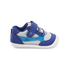 Stride Rite Baby Boys SM Kylin Casual Shoe, Blue, 3 Wide Infant