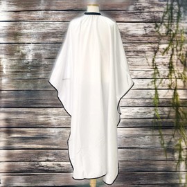 190cm dyeing gown, hair serum, dyeing shampoo, big size, large cut, hair salon, barber shop, cape A. Black line, 1 piece / 190cm 염색용가운 헤어세럼 염색샴푸 빅 사이즈 큰 커트보 미용실 바버샵 케이프 A. 블랙 라인 1개