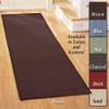 Collections Etc Extra-Wide and Extra-Long Skid-Resistant Floor Runner Rug for