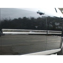 Upgrade Your Auto 4p Luxury FX Chrome 1 7/16" Side Molding Insert for Chrysler 300 2005-2010