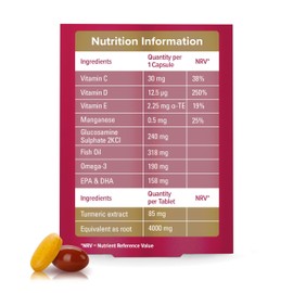 Procter & Gamble Seven Seas Joint Care Supplex & Turmeric Duo 30 pack + 30 Tablets