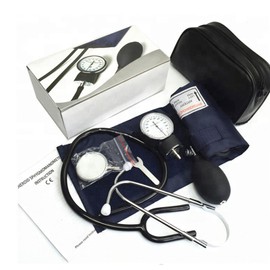 Blood Pressure Kit Medical Stethoscope Accurate Measurement Professional Manual Cuff Sphygmomanometer