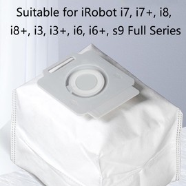 18Pack Replacement Vacuum Dust Bags for irobot Roomba I&S Series i7 i7+ i8 i8+ i3 i3+ i6 i6+ S9 Full Series Vacuum Cleaner Dirt Disposal Bags