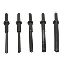 Pneumatic Pilot Punch Set,3/16" to 1/2" Pneumatic Roll Pin Punch 153mm Bolts Long Pins