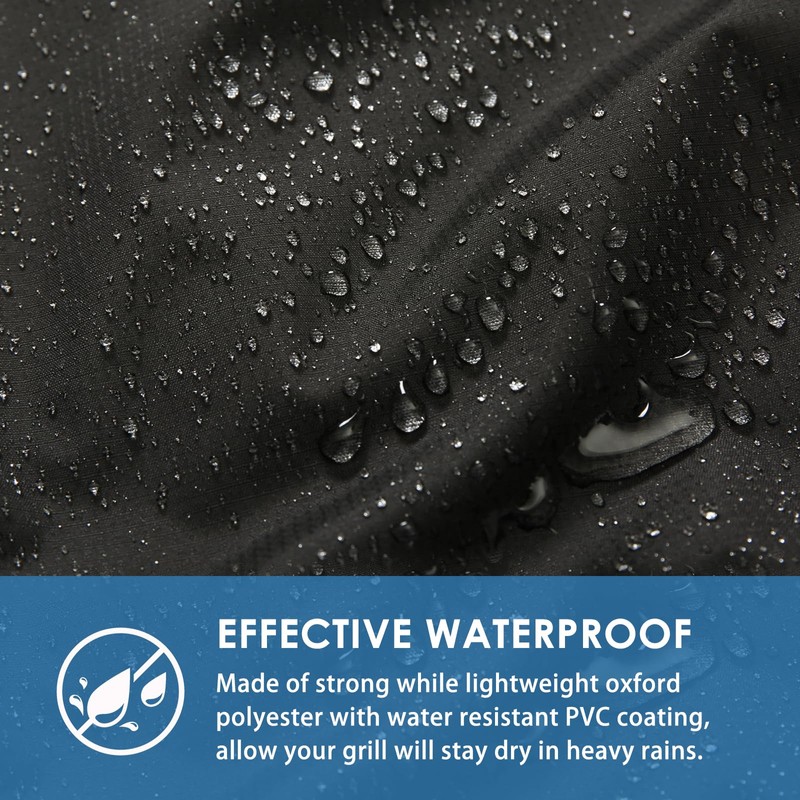 Blackhoso Grill Cover for Monument Grills 77352, 77352NG, Denali 405,