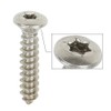 G-PLUS Chrome Headlight Bezel Marker Grille Trim Screws Kit Chrome