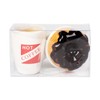 DII Hot Coffee and Donut Ceramic Salt and Pepper Shakers,