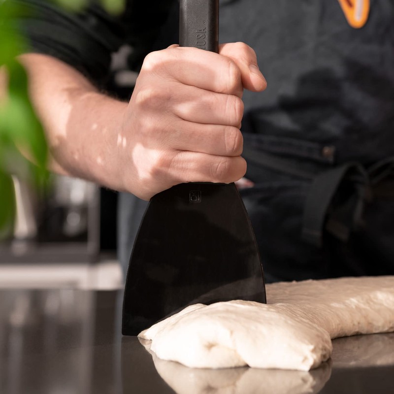 FUMOSA Flexible Dough Spatula, 10 cm, Dough Cutter, Dough Spatula,