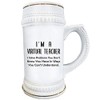 Im a Virtual Teacher Quarantine Pandemic Funny - Beer Stein