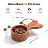 Walnut Coffee Scoop 9g Capacity Nature Wooden Measuring Spoon