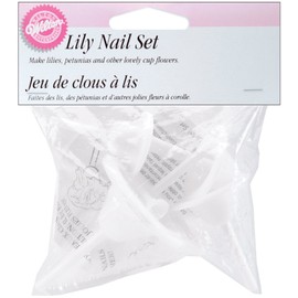 WILTON 403-9444 Lily Nail Set, 8 Pieces