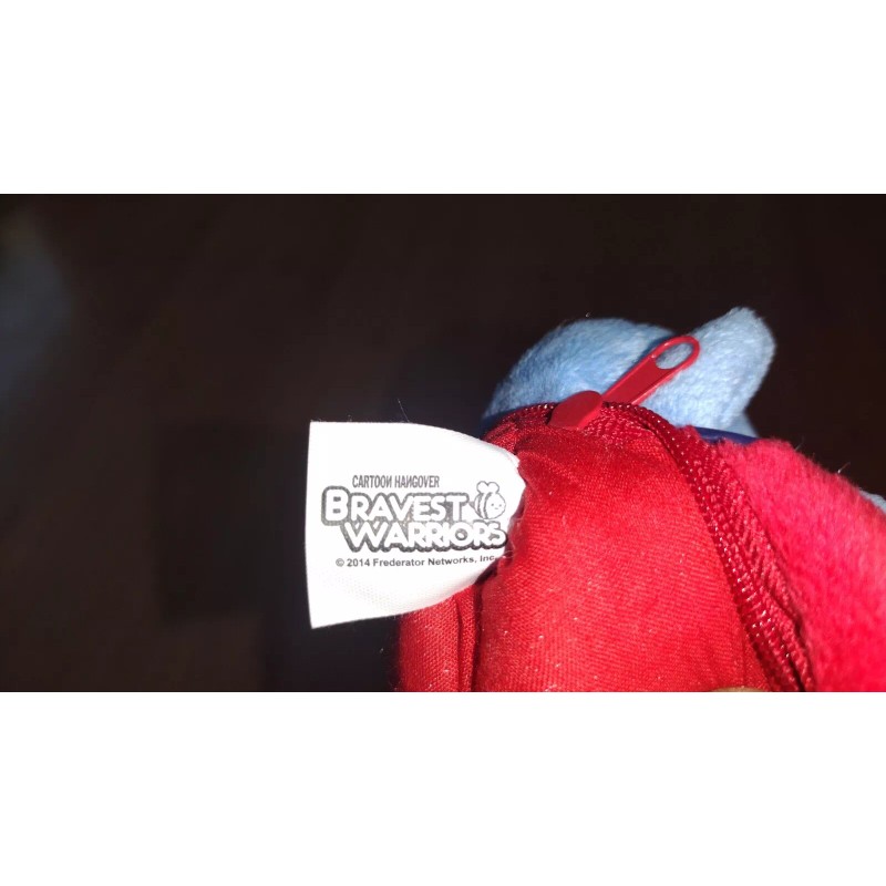 Bravest Warriors Catbug Plush coit storage with sealing zipper