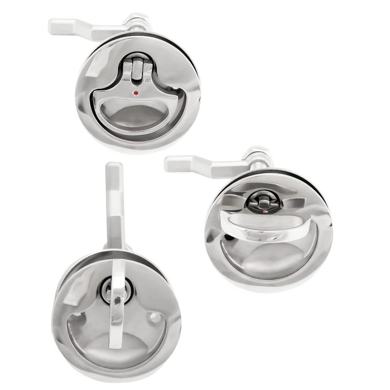 QWORK Boat Cam Latch, Marine 316 Stainless Steel Marine Hatch