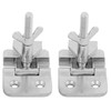 2 Pares de Abrazaderas de Bisagra para Marco de Pantalla,