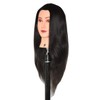 Bellrino 24" 100% Human Hair Cosmetology Mannequin Manikin Training Head