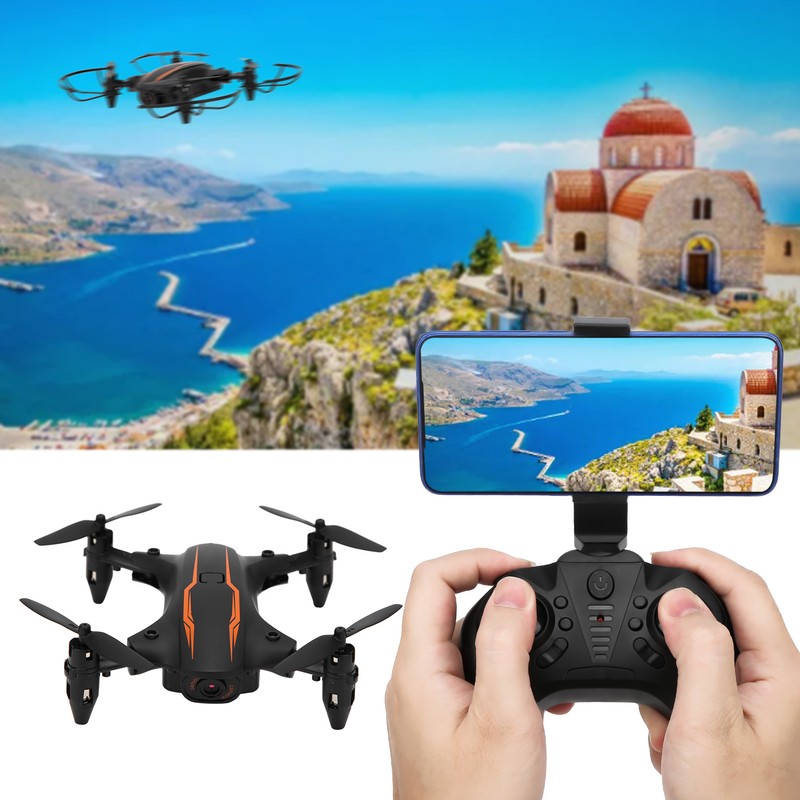 JX15 Mini Folding Drone 4K High Definition Camera WIFI Quadcopter