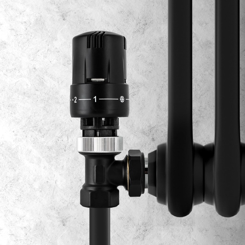 VANCOCO Thermostatic Valve + Return Valve Complete Set 1/2 Inch,