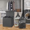 Simple Houseware Double Laundry Hamper with Lid and Removable Laundry