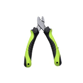 Outdoor Fishing Crimping Tool, Anti-rust Crimping Pliers with Ergonomic Handle for Fishing Line Crimping, Green