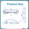 Pack of 2 Shower Handles, 29 cm Grab Bars for