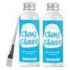 CALPALMY 2 x 100ml Clay Glaze Kit - Varnish Sealant