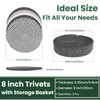 KITLAB 8 Inch Trivets for Hot Dishes, Hot Pots and