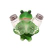 Sitting Frog Salt & Pepper Shaker Holder, Unique Kitchen Decor,