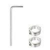 sourcing map 2pcs 14mm Drill Stop Collar Set Depth Stop,