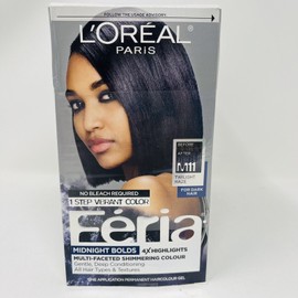 L'Oréal 3 x L'Oreal Paris Twilight Haze M11 Feria Midnight Bold Hair Color Discontinued