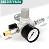 BOGERDACK 3/8" NPT Air Compressor Regulator, with 0-150 PSI Gauge,
