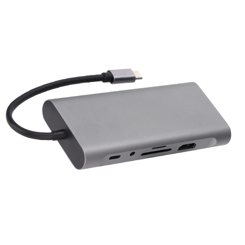 USB C Docking Station 11 in 1 Durable Sturdy 87W