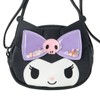 Sanrio Kids Face-Shaped Shoulder Bag Kuromi For Children Gift 274828