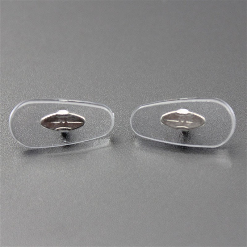 DOREKIN 5 Pairs Transparent Glass Glasses Sunglasses Nose Pads for