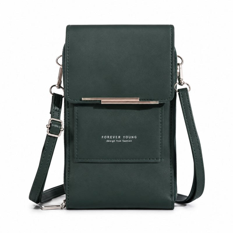 Women’s Crossbody Phone Purse with Touch Screen Wallet Design –