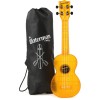 Kala Waterman Seaglass Collection Soprano Ukulele - Transparent Amber Yellow