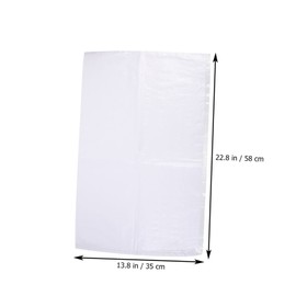 Operitacx 16Pcs Woven Sandbags for Outdoor Flood Protection Durable Flood Barrier Bags for Hurricane Preparedness Sturdy Material