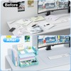 gianotter Desk Organizers and Accessories with File Holder, 4-Tier Desk