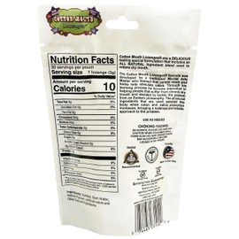 Cotton Mouth Lozenges Dry Mouth Relief Fruit Mix 3.3oz Bag (1 Bag) | Relieves Dry Mouth & Increases Saliva Production, Sugar Free, Gluten Free, Delicious Fruit Flavor, Individually Wrapped, 30 Ct