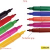 DOLLAR Econo Felt Tip Colouring Pens – Colour Write Draw