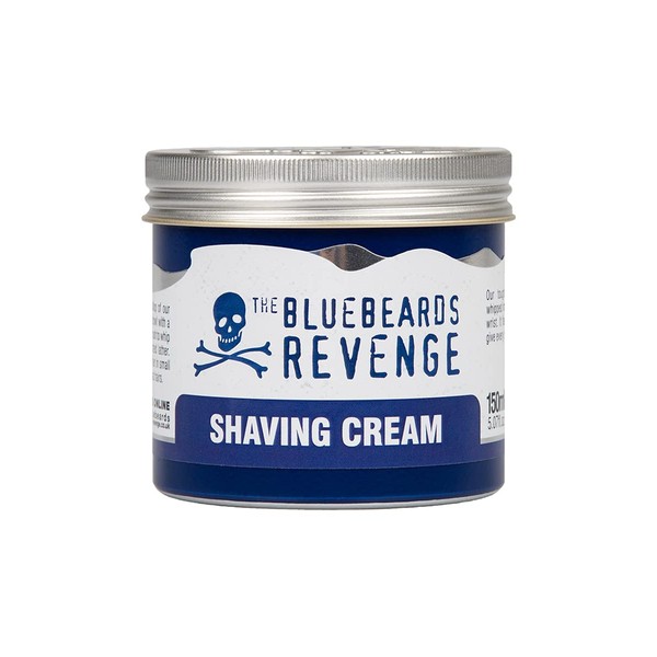 The Bluebeards Revenge, Traditional Shaving Cream for Men, Vegan Friendly Barbershop Shaving Cream, for All Skin Types, 150ml, Duo Pack