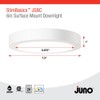 Juno Slim Basics 6 Inch LED Ceiling Light, Low Profile