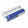 U-RIGHT 24 Pcs Ballpoint Pen Refills 1.0 mm Point Blue